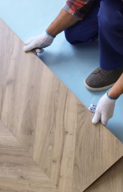 Luxury Vinyl - SmartDrop Elite 7 - Heathered Grey - Fuzion Flooring